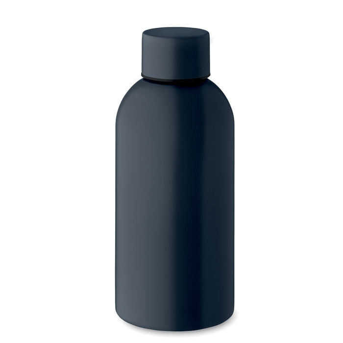 Branded Recycled Steel Water Bottle - 500ml in Blue