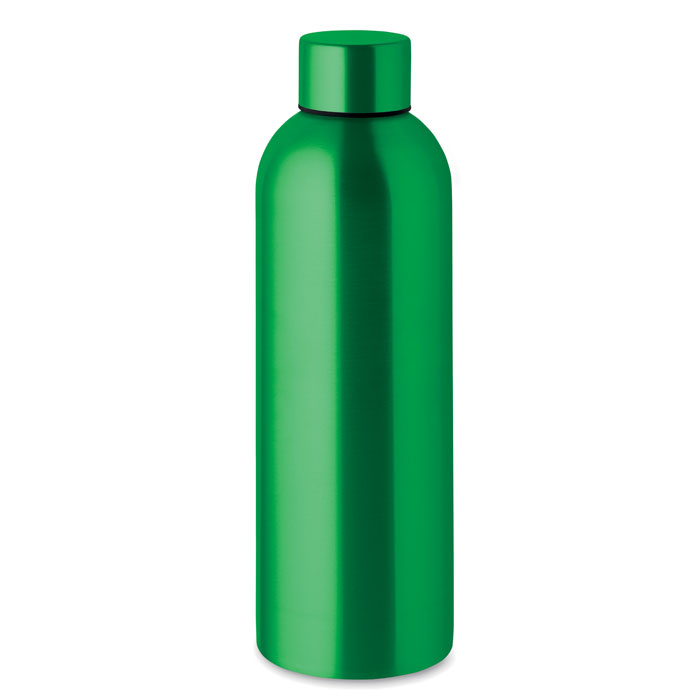 Branded Recycled Steel Water Bottle - 750ml in Green