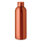 Branded recycled steel water bottle, 750ml