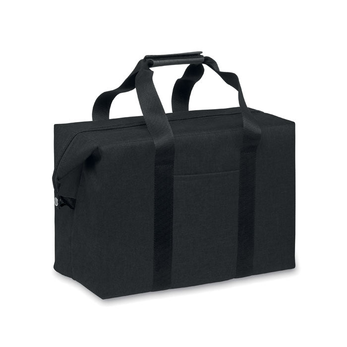 Branded 300D RPET Cooler Bag 37L in Black