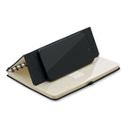 Branded Fabric (RPET) Hard Cover Notebook without branding