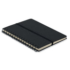 Branded Fabric (RPET) Hard Cover Notebook without branding