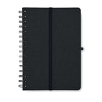 Branded Fabric (RPET) hard cover notebook.