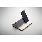 Branded Fabric (RPET) Hard Cover Notebook without branding