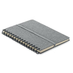 Branded Fabric (RPET) Hard Cover Notebook without branding