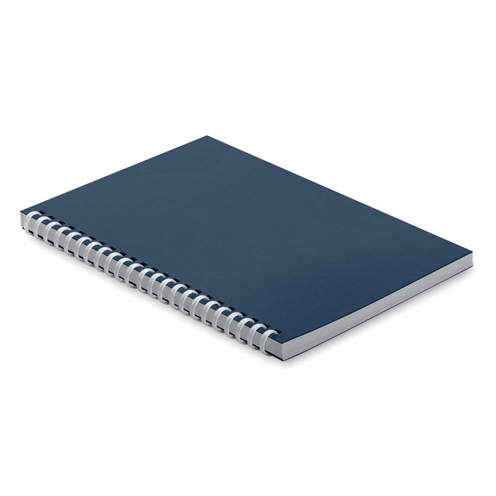 Recycled Carton Cover Notebook in Blue