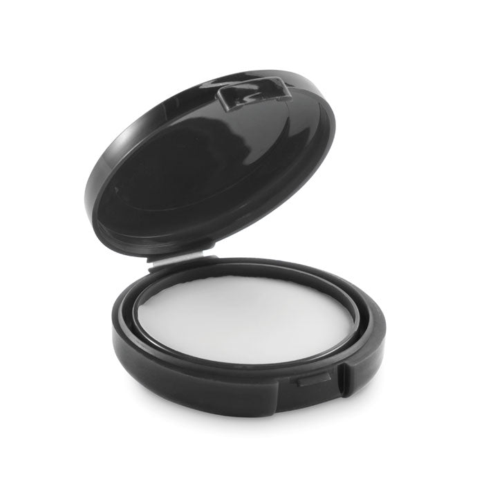 Branded Vegan Lip Balm in Recycled PP Case in Black