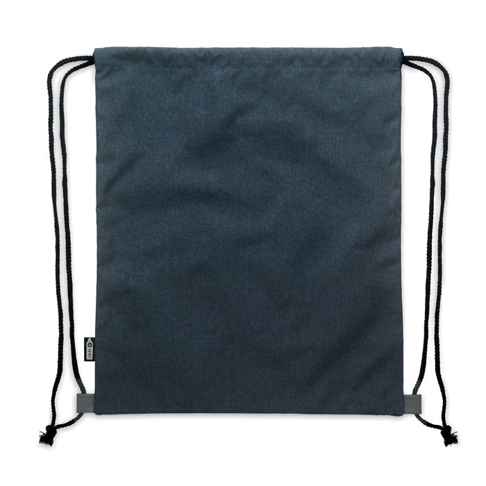 Branded RPET PU Drawstring Bag 2 Tone without branding
