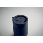 Branded Ceramic Tumbler with Silicone Sleeve without branding