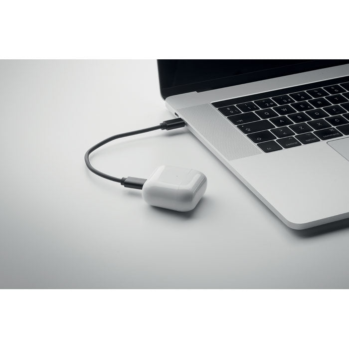 Branded Wireless Charger with Cable Connector Set without branding