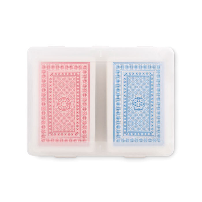 Branded Set of 2 Classic Playing Cards without branding