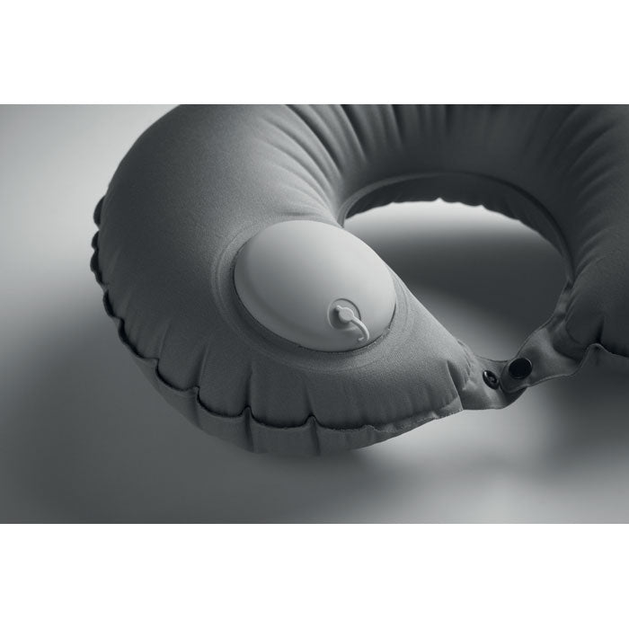 Branded Fast Inflatable Travel Pillow without branding