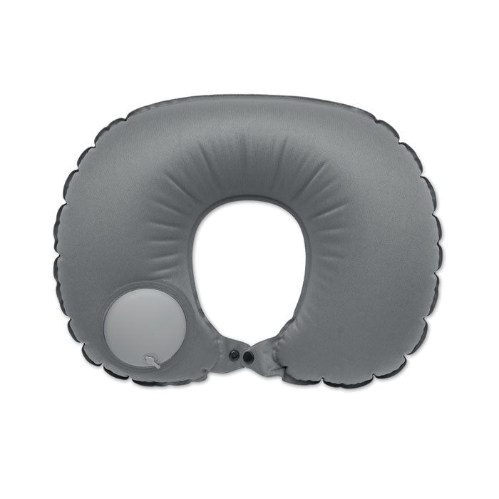 Branded Fast Inflatable Travel Pillow without branding