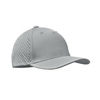Branded 5 Panel Performance Cap 130gsm in Grey