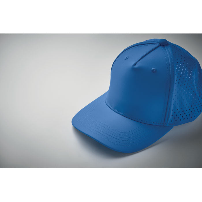 Branded 5 Panel Performance Cap 130gsm without branding