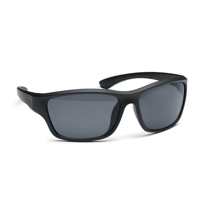 Branded Sports Sunglasses with Mirrored Lenses