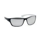 Branded Sports Sunglasses with Mirrored Lenses