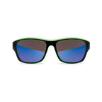 Branded Sports Sunglasses with Mirrored Lenses