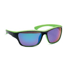 Branded Sports Sunglasses with Mirrored Lenses