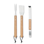 Branded Oakwood Barbecue Tool Set without branding