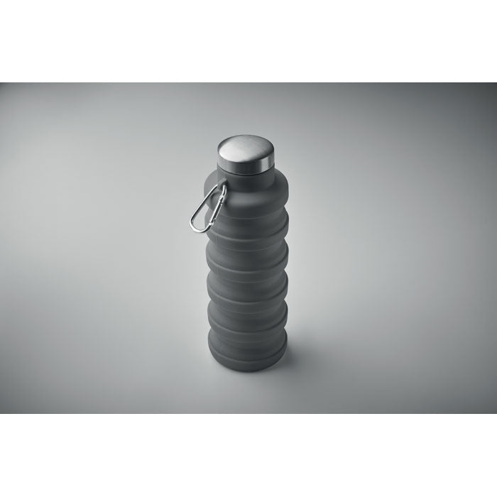 Branded Collapsible Silicone Water Bottle