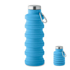 Branded Collapsible Silicone Water Bottle