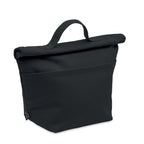 Branded Recycled Cotton Cooler Bag in Black