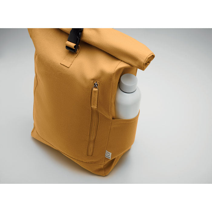 Branded Roll Top Backpack 390gsm without branding