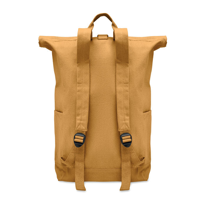 Branded Roll Top Backpack 390gsm without branding
