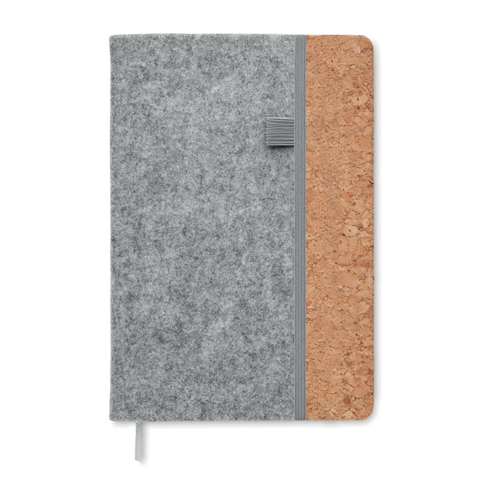 Cork and Felt Notebook