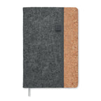 Cork and Felt Notebook