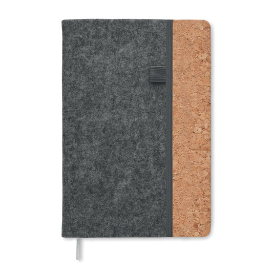 Cork and Felt Notebook