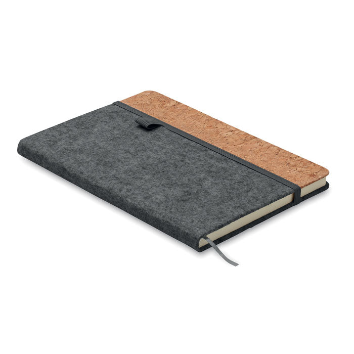 Cork and Felt Notebook