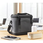 Branded Tarpaulin Cooler Bag 16L in use
