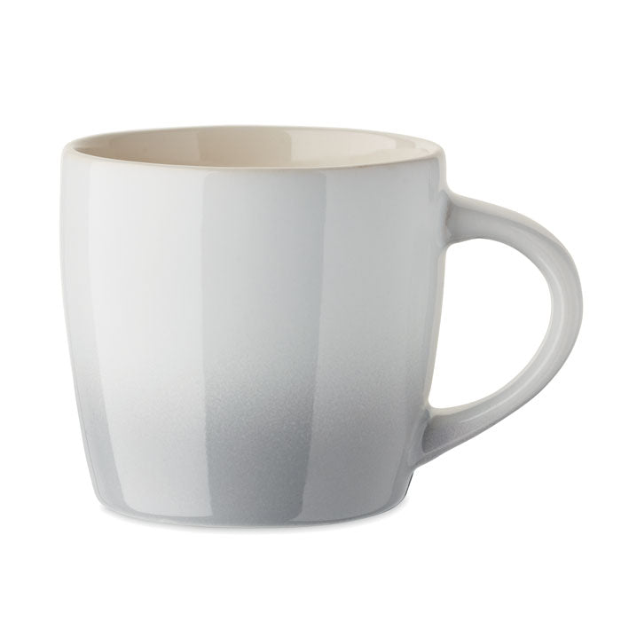 Branded Gradient Ceramic Mug - 300ml in White
