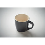 Branded gradient ceramic mug, detail