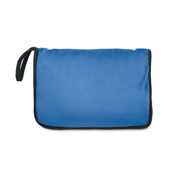 Branded 2 in 1 Travel Blanket and Pillow Set without branding