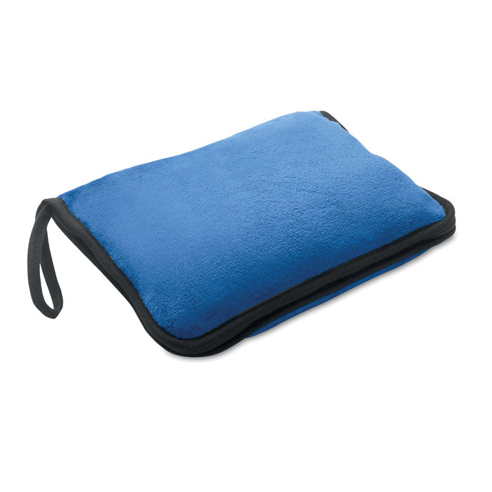 Branded 2 in 1 Travel Blanket and Pillow Set without branding
