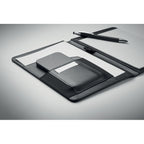 Branded A5 RPET Portfolio with Bamboo Paper Notepad without branding