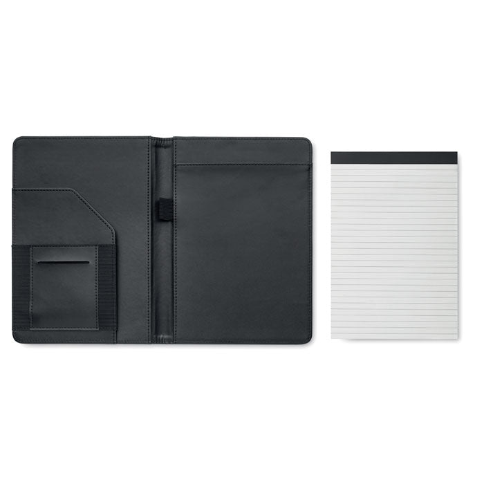 Branded A5 RPET Portfolio with Bamboo Paper Notepad without branding