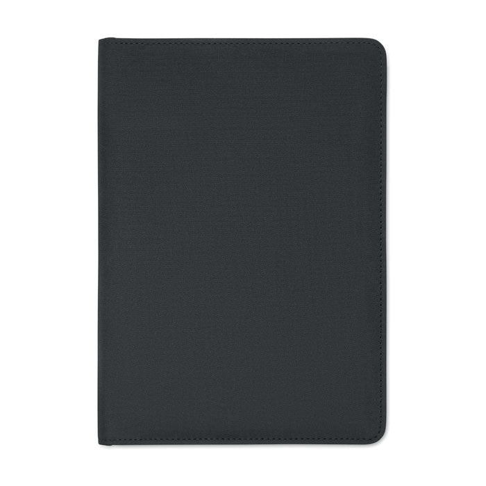 Branded A5 RPET Portfolio with Bamboo Paper Notepad without branding