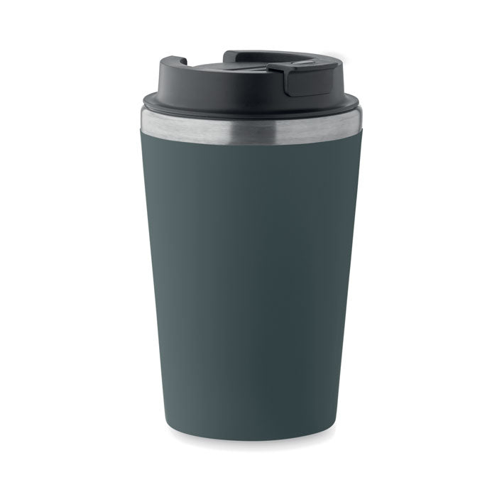 Branded ceramic-lined tumbler, 350ml