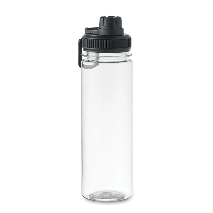 Branded RPET Bottle with PP Lid - 750ml in Black