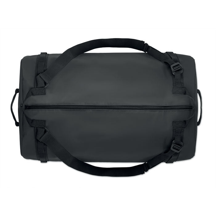 Branded Travel Tarpaulin Duffle Bag without branding