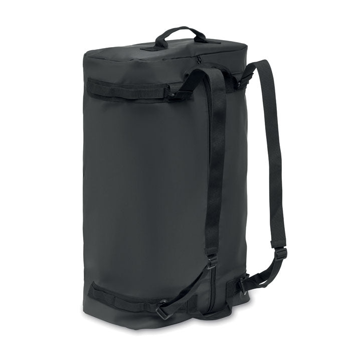 Branded Travel Tarpaulin Duffle Bag without branding