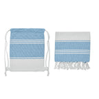 Branded Hammam Towel with Drawstring Bag without branding