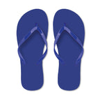 Branded EVA Beach Slippers in Blue