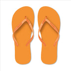 Branded EVA Beach Slippers in Orange