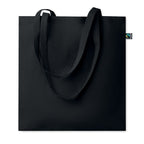 Branded Shopping Bag Fairtrade 180gsm 38 x 42cm in Black