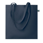 Branded Shopping Bag Fairtrade 180gsm 38 x 42cm in Blue